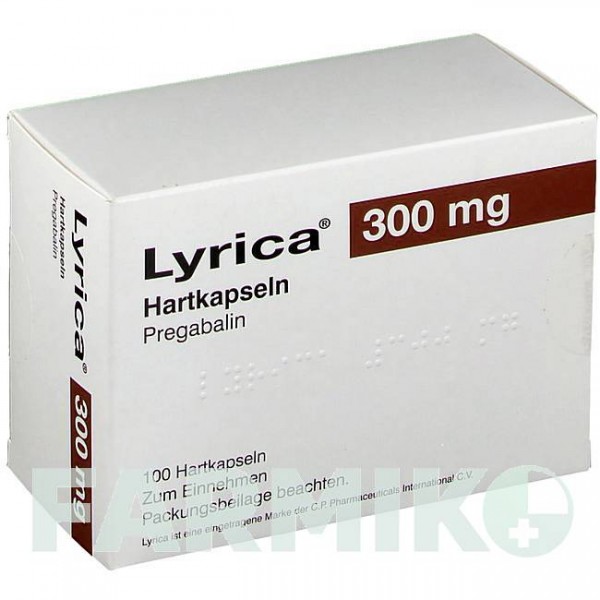 ЛИРИКА (LYRICA) 300 мг капсулы 100 шт - Прегабалин AXICORP PHARMA