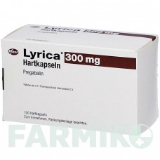 ЛИРИКА (LYRICA) 300 мг капсулы 100 шт - Прегабалин EMRA-MED