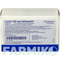 ЛІРИКА (LYRICA) 300 мг капсули 100 шт - Прегабалін PHARMA GERKE