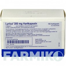 ЛІРИКА (LYRICA) 300 мг капсули 100 шт - Прегабалін PHARMA GERKE