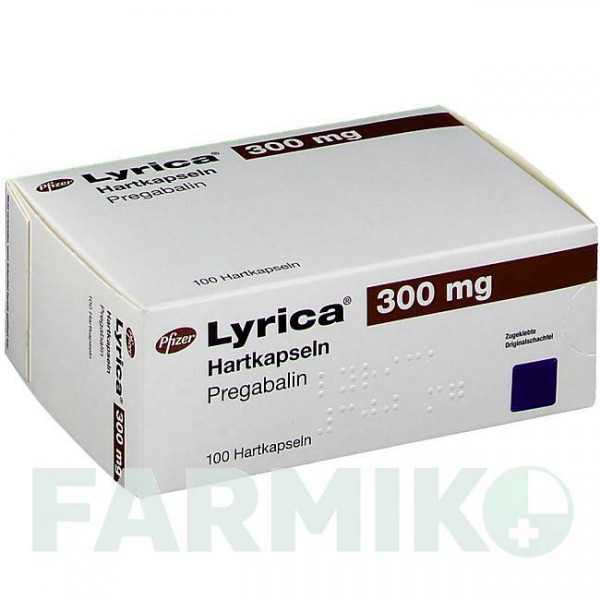ЛИРИКА (LYRICA) 300 мг капсулы 100 шт - Прегабалин VIATRIS