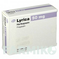 ЛИРИКА (LYRICA) 50 мг капсулы 100 шт - Прегабалин KOHLPHARMA