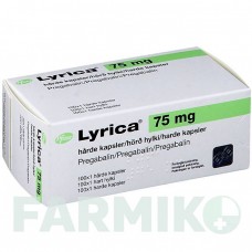 ЛИРИКА (LYRICA) 75 мг капсулы 100 шт - Прегабалин 2CARE4