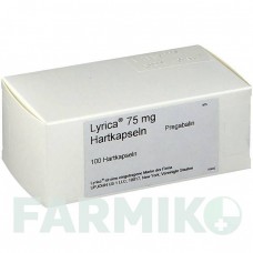 ЛИРИКА (LYRICA) 75 мг капсулы 56 шт - Прегабалин CC PHARMA