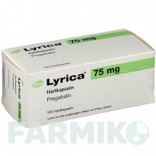 ЛІРИКА (LYRICA) 75 мг капсули 100 шт - Прегабалін DOCPHARM