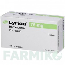 ЛІРИКА (LYRICA) 75 мг капсули 100 шт - Прегабалін DOCPHARM