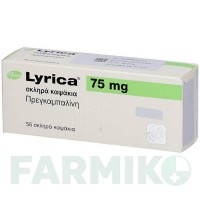 ЛІРИКА (LYRICA) 75 мг капсули 56 шт - Прегабалін EUROPEAN PHARMA