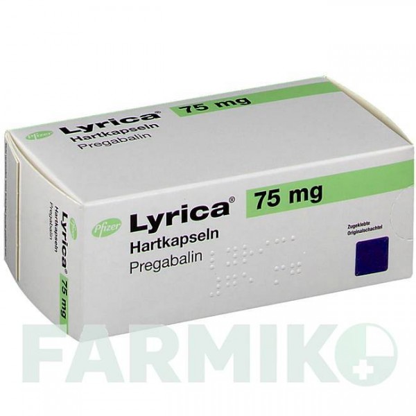 ЛИРИКА (LYRICA) 75 мг капсулы 70 шт - Прегабалин VIATRIS