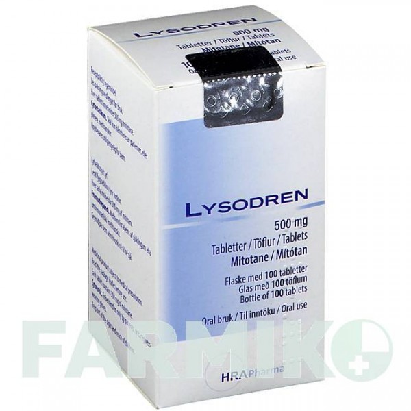 ЛИЗОДРЕН (LYSODREN) 500 мг таблетки 100 шт - Митотан CC PHARMA