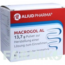 МАКРОГОЛ (MACROGOL) 13,7 г порошок 30 шт - Макрогол, Другое ALIUD PHARMA