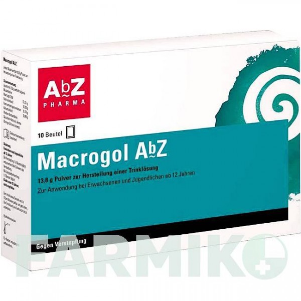 МАКРОГОЛ (MACROGOL) порошок 10 шт - Макрогол, Другое ABZ PHARMA