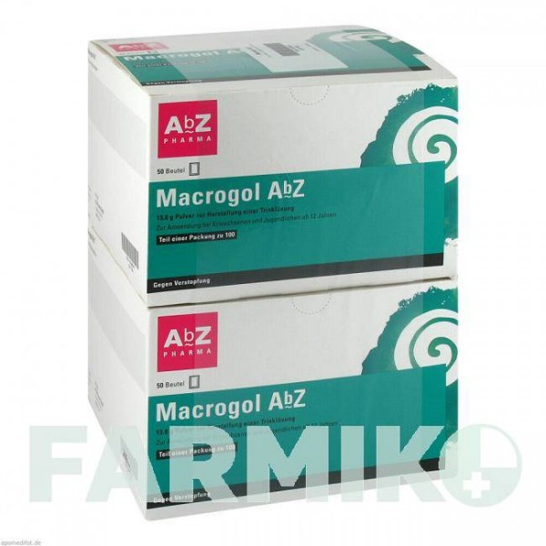 МАКРОГОЛ (MACROGOL) порошок 100 шт - Макрогол, Інше ABZ PHARMA