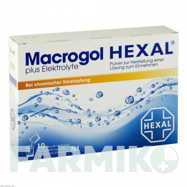 МАКРОГОЛ (MACROGOL) порошок 10 шт - Макрогол, Другое HEXAL