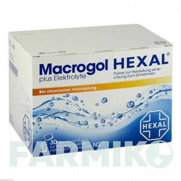 МАКРОГОЛ (MACROGOL) порошок 30 шт - Макрогол, Другое HEXAL