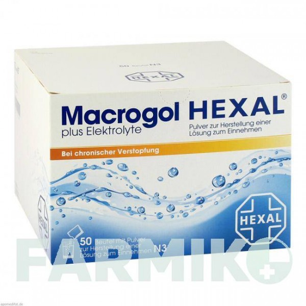 МАКРОГОЛ (MACROGOL) порошок 50 шт - Макрогол, Другое HEXAL