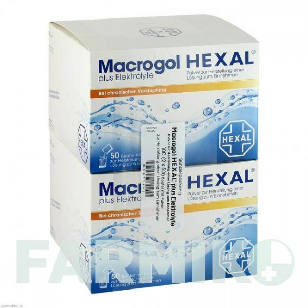 МАКРОГОЛ (MACROGOL) порошок 100 шт - Макрогол, Другое HEXAL