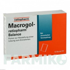 МАКРОГОЛ (MACROGOL) порошок 10 шт - Макрогол, Другое RATIOPHARM