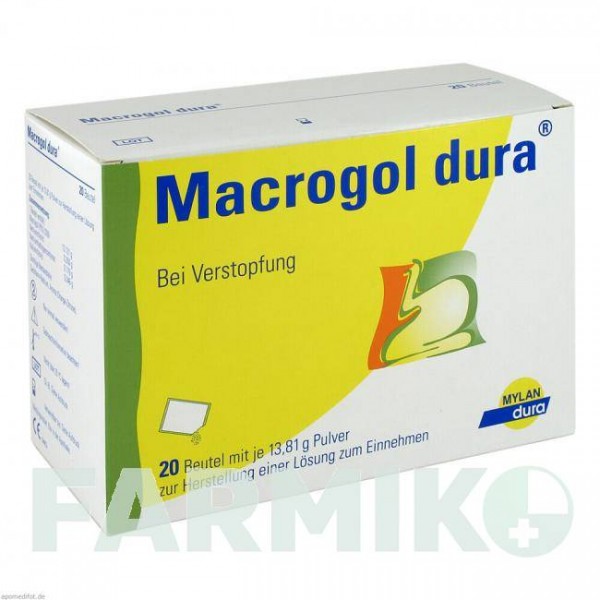 МАКРОГОЛ (MACROGOL) порошок 20 шт - Макрогол, Інше VIATRIS