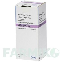 МАДОПАР (MADOPAR) 250 таблетки 100 шт - Леводопа, Бенсеразид EMRA-MED