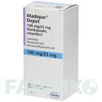 МАДОПАР (MADOPAR) капсулы 100 шт - Леводопа, Бенсеразид AXICORP PHARMA