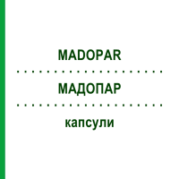 МАДОПАР (MADOPAR) капсулы 60 шт - Леводопа, Бенсеразид EURIMPHARM