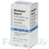 МАДОПАР (MADOPAR) капсулы 30 шт - Леводопа, Бенсеразид KOHLPHARMA