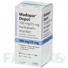 МАДОПАР (MADOPAR) капсулы 30 шт - Леводопа, Бенсеразид KOHLPHARMA