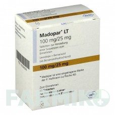 МАДОПАР (MADOPAR) таблетки 60 шт - Леводопа, Бенсеразид KOHLPHARMA