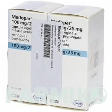 МАДОПАР (MADOPAR) капсулы 30 шт - Леводопа, Бенсеразид PHARMA GERKE