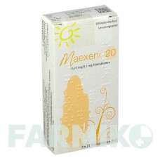 МАЭКСЕНИ (MAEXENI) 0,02 мг/0,1 мг таблетки 3x21 шт - Левоноргестрел, Этинилэстрадиол HORMOSAN PHARMA