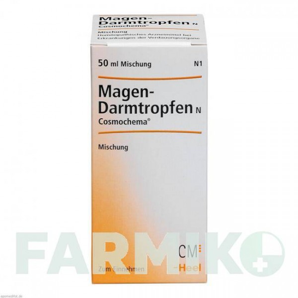 МАГЕН ДАРМТРОПФЕН (MAGEN DARMTROPFEN) капли 50 мл - Гомеопатия BIOLOGISCHE HEILMITTEL HEEL