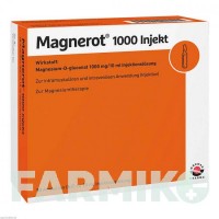 МАГНЕРОТ (MAGNEROT) 1000 ампулы 10x10 мл - Магния глюконат WORWAG PHARMA