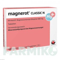 МАГНЕРОТ КЛАССИК (MAGNEROT CLASSIC) таблетки 100 шт - Магния оротат WORWAG PHARMA