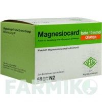 МАГНЕЗІОКАРД (MAGNESIOCARD) 10 ммоль порошок 50 шт - Магнію солі, Інше VERLA-PHARM