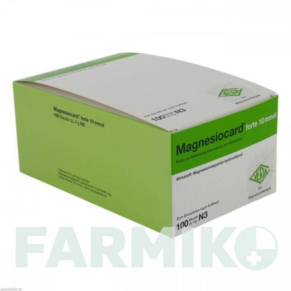 МАГНЕЗИОКАРД (MAGNESIOCARD) 10 ммоль порошок 100 шт - Магния соли, Другое VERLA-PHARM