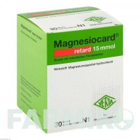 МАГНЕЗИОКАРД (MAGNESIOCARD) 15 ммоль таблетки 30 шт - Магния соли, Другое VERLA-PHARM