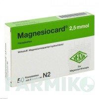 МАГНЕЗИОКАРД (MAGNESIOCARD) 2,5 ммоль таблетки 50 шт - Магния соли, Другое VERLA-PHARM