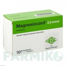 МАГНЕЗИОКАРД (MAGNESIOCARD) 2,5 ммоль таблетки 200 шт - Магния соли, Другое VERLA-PHARM