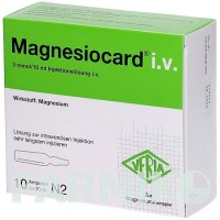 МАГНЕЗІОКАРД (MAGNESIOCARD) розчин 50x10 мл - Магнію солі VERLA-PHARM