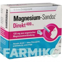МАГНЕЗИУМ (MAGNESIUM) 400 мг гранулы 18 шт - Магния оксид HEXAL