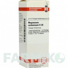 МАГНЕЗИУМ КАРБОНИКУМ (MAGNESIUM CARBONICUM) D 30 раствор 20 мл - Гомеопатия DHU