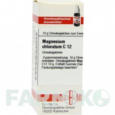 МАГНЕЗИУМ ХЛОРАТУМ (MAGNESIUM CHLORATUM) C 12 глобули 10 г - Гомеопатия DHU