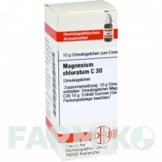 МАГНЕЗИУМ ХЛОРАТУМ (MAGNESIUM CHLORATUM) C 30 глобули 10 г - Гомеопатия DHU