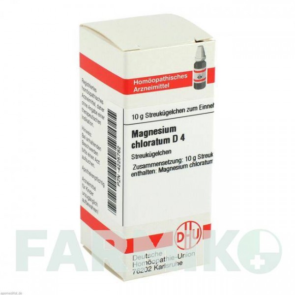 МАГНЕЗИУМ ХЛОРАТУМ (MAGNESIUM CHLORATUM) D 4 глобули 10 г - Гомеопатия DHU