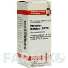 МАГНЕЗИУМ ХЛОРАТУМ (MAGNESIUM CHLORATUM) LM XVIII раствор 10 мл - Гомеопатия DHU