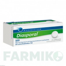 МАГНЕЗИУМ ДИАСПОРАЛ (MAGNESIUM DIASPORAL) 100 таблетки 50 шт - Магния цитрат PROTINA PHARMAZEUTISCHE