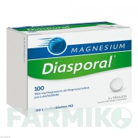 МАГНЕЗІУМ ДІАСПОРАЛ (MAGNESIUM DIASPORAL) 100 таблетки 100 шт - Магнію цитрат PROTINA PHARMAZEUTISCHE