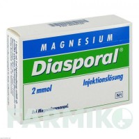 МАГНЕЗИУМ ДИАСПОРАЛ (MAGNESIUM DIASPORAL) 2 ммоль ампулы 5x5 мл - Магния сульфат PROTINA PHARMAZEUTISCHE