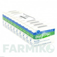 МАГНЕЗИУМ ДИАСПОРАЛ (MAGNESIUM DIASPORAL) 4 ммоль ампулы 50x2 мл - Магния сульфат PROTINA PHARMAZEUTISCHE