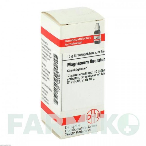 МАГНЕЗИУМ ФЛУОРАТУМ (MAGNESIUM FLUORATUM) D 12 глобули 10 г - Гомеопатия DHU